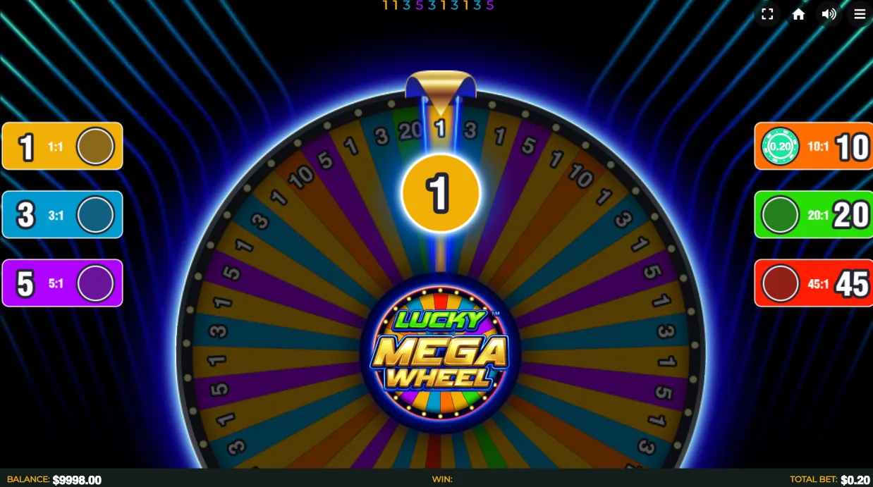 Lucky Mega Wheel demo